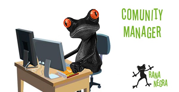 Community Manager Black Frog